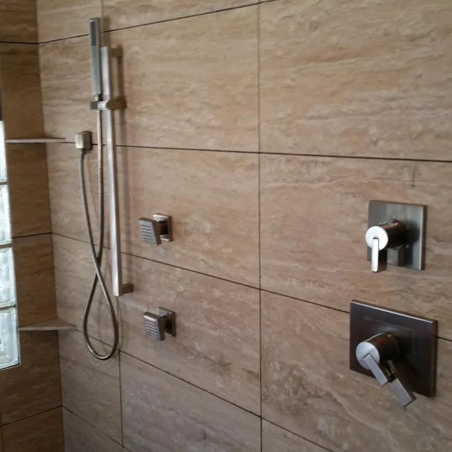 Shower fixture installation for Water Heater Replacement in Somersworth